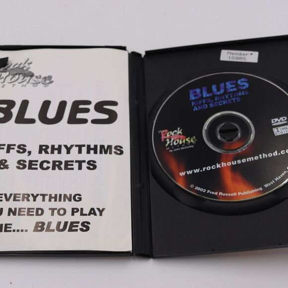 The Rock House Learn Blues Guitar DVD - Picture 6 of 6